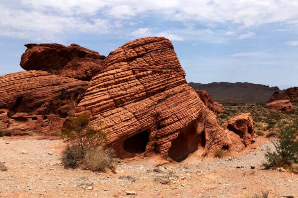 Beehive Like Rock Formations in the Valley of Fire