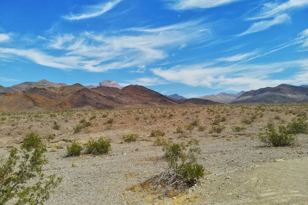 Entering Death Valley