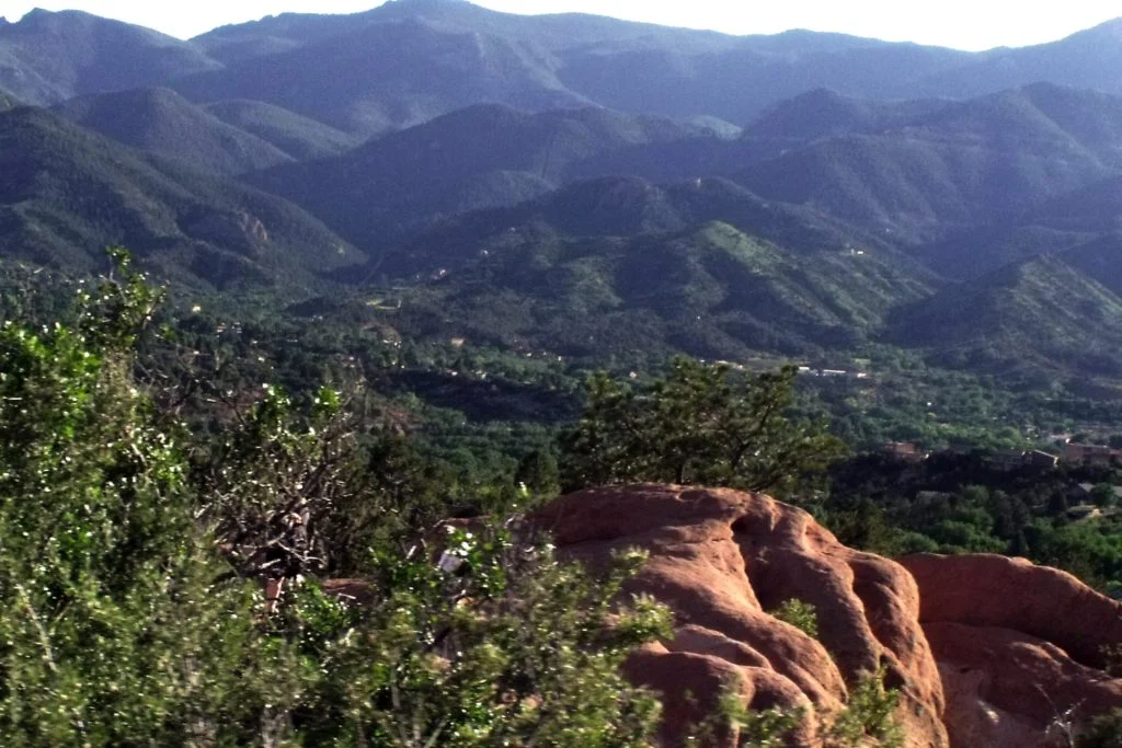 Outside the Garden of The Gods