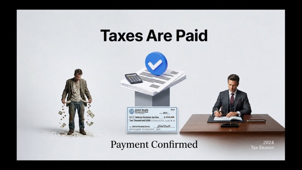 Taxes,Are,Paid