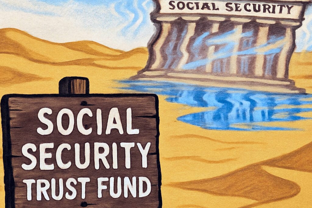 Social,Security,Trust,Fund,Is,A,Mirage